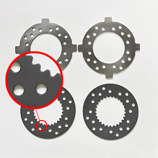 Perforated Molybdenum Discs for bmw LSD repair. All type 168 188 210 215